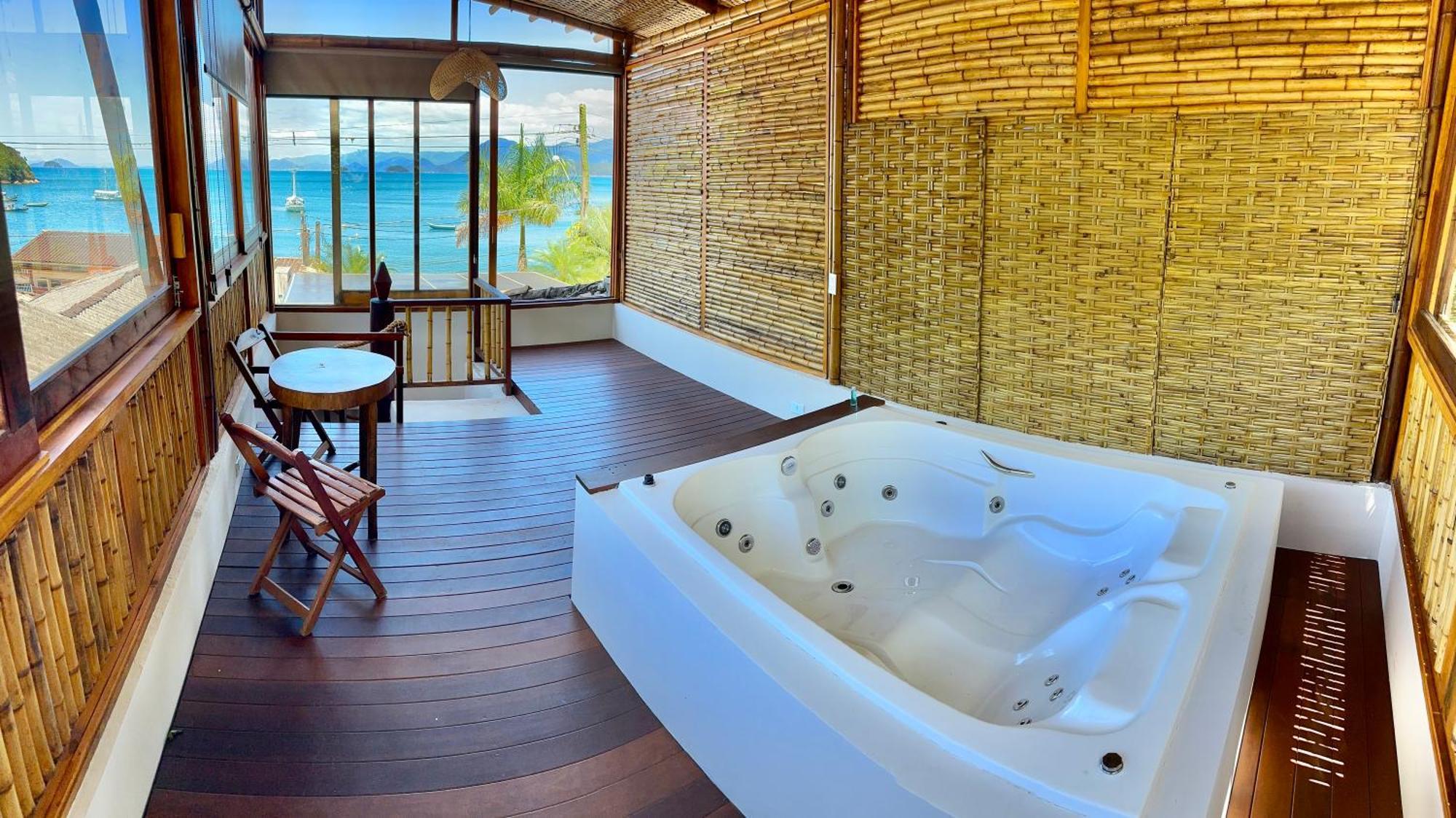 Deck Da Villa Pousada Убатуба Экстерьер фото